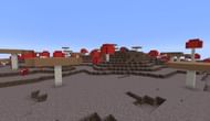 Mushroom field biome (Image via Minecraft)